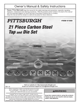 Pittsburgh Item 61398 Owner's manual