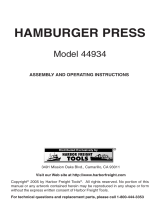 Harbor Freight Tools 44934 User manual