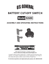 Harbor Freight Tools 92688 User manual