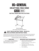 Harbor Freight Tools Drafting Machine Owner's manual