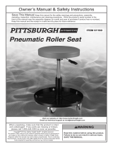 Pittsburgh Automotive Item 61160 Owner's manual