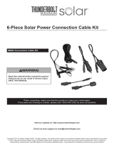 Harbor Freight Tools Solar Power Connection Cable Kit User manual