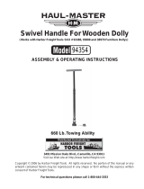 Harbor Freight Tools Swivel Handle for Wooden Dolly Owner's manual