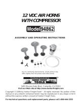 Harbor Freight Tools 12v User manual