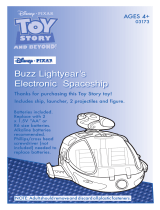 Hasbro Buzz Lightyears Electronic Spaceship 03173 User manual