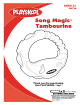 Hasbro Song Magic Tambourine 08736 User manual