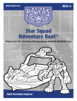 Hasbro Major Powers Star Squad Adventure Boat User manual