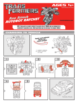 Hasbro FAST ACTION BATTLERS: Axe Attack AUTOBOT RATCHET Figure User manual