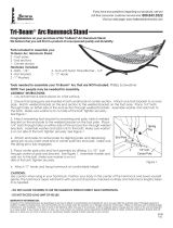Hatteras Arc Hammock Stand Tri-Beam User manual