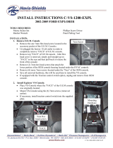 Havis-Shields Ford Explorer C-VS-1200-EXPL User manual