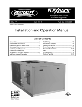 Heatcraft Refrigeration Products FLEXPACK 25006801 User manual