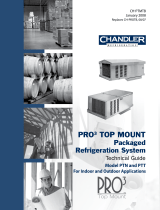 Heatcraft Refrigeration Products PRO3 Top Mount PTT User manual