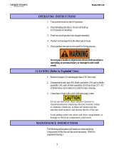 Henny Penny BM-110 User manual