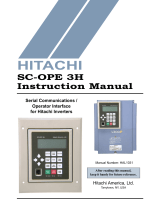 Hitachi Koki USA SC-OPE 3H User manual