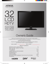 Hitachi L32C205 User manual