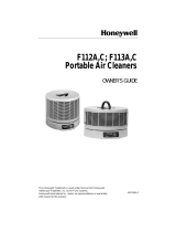 Honeywell F112C User manual