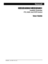 Honeywell HEGS5001 User manual