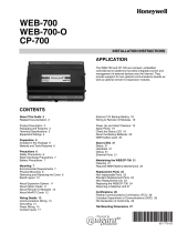 Honeywell WEB-700 User manual