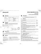 Honeywell RPLS740B1008/U User manual