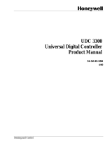 Honeywell UDC 3300 User manual