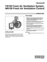 Honeywell W8150 User manual