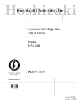 Hoshizaki American, Inc. RIR1-SSB User manual