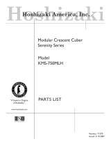 Hoshizaki KMS-750MLH User manual