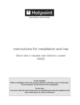 Hotpoint H050E User manual