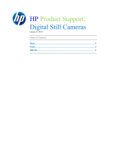 HP CB350 Digital Camera Product Support