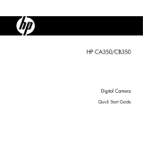 HP CB350 Digital Camera Owner's manual