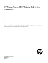 HP 600 User manual