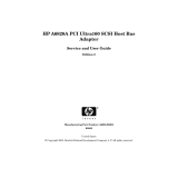 HP HP A6828A User manual