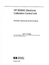 HP HP 85060C User manual