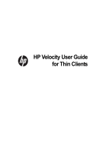 HP t5745 Thin Client User manual