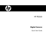 HP PB360t/PW360t Digital Camera Quick start guide