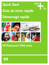 HP (Hewlett-Packard) Photosmart 7400 User manual