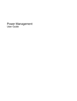 HP Power Management System User manual