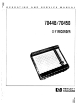 HP 7044B User manual