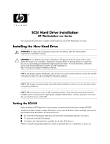 HP XW4300 WORKSTATION Installation guide
