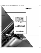HP XU User manual