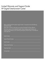 HP Z560 Warranty and Support Guide