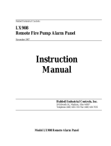 Hubbell LX908 User manual
