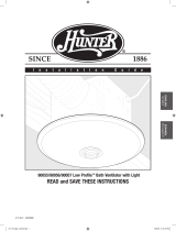 Hunter Fan 90055 User manual