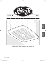 Hunter Fan 90050 User manual