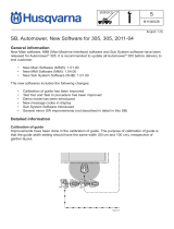 Husqvarna Automower 305 User manual