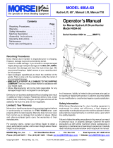 HydroSurge 400A-60 User manual