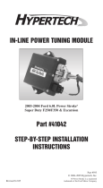 Hypertech Water Heater 41042 User manual