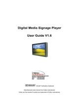 I-Tech Digital Media Signage Player User manual