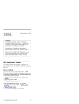 IBM THINKPAD 92P1836 User manual