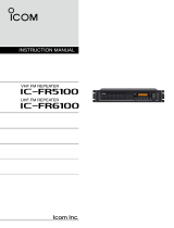 ICOM IC-FR6100 User manual
